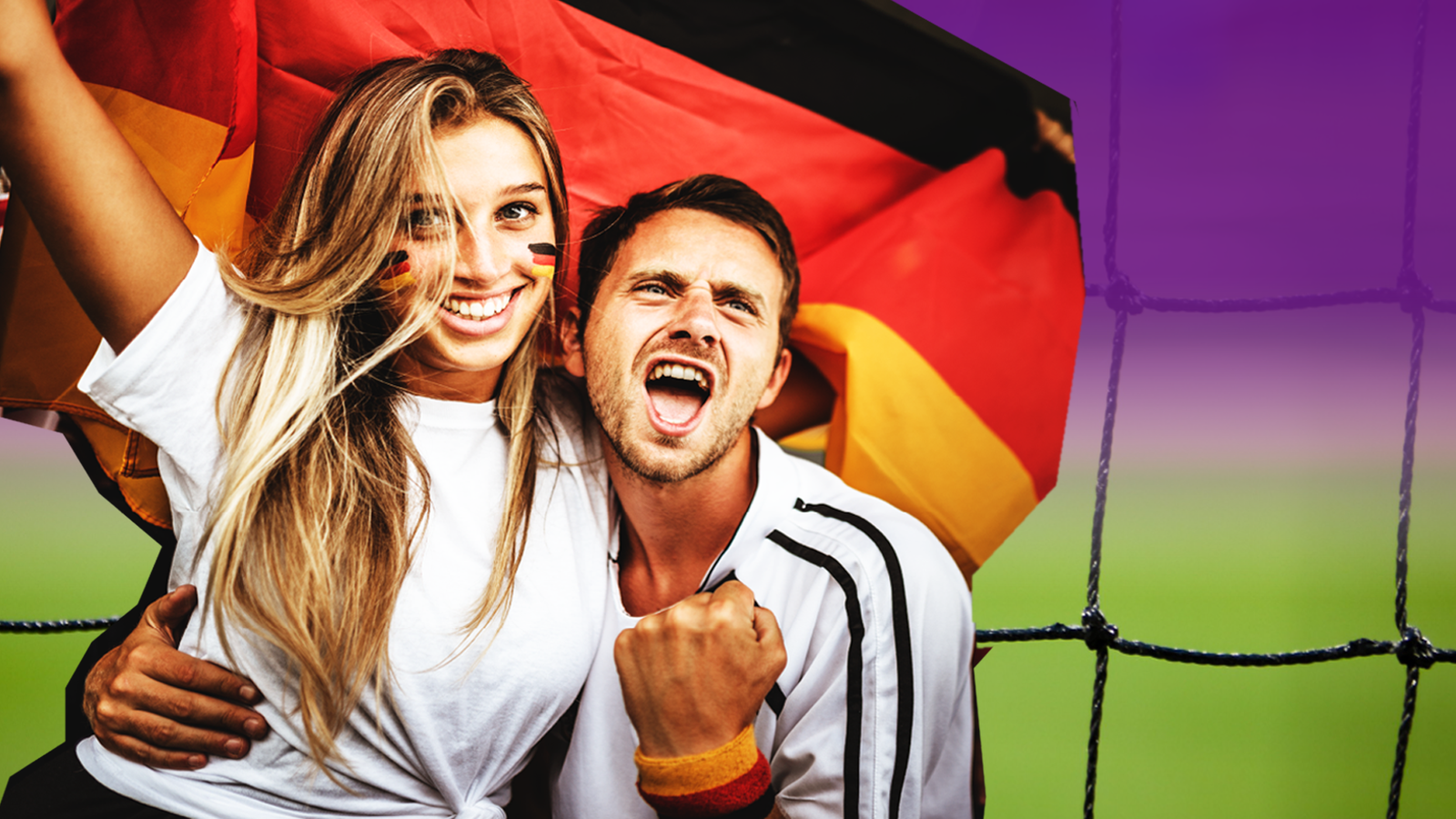 Fußball EM 2021 Paar 