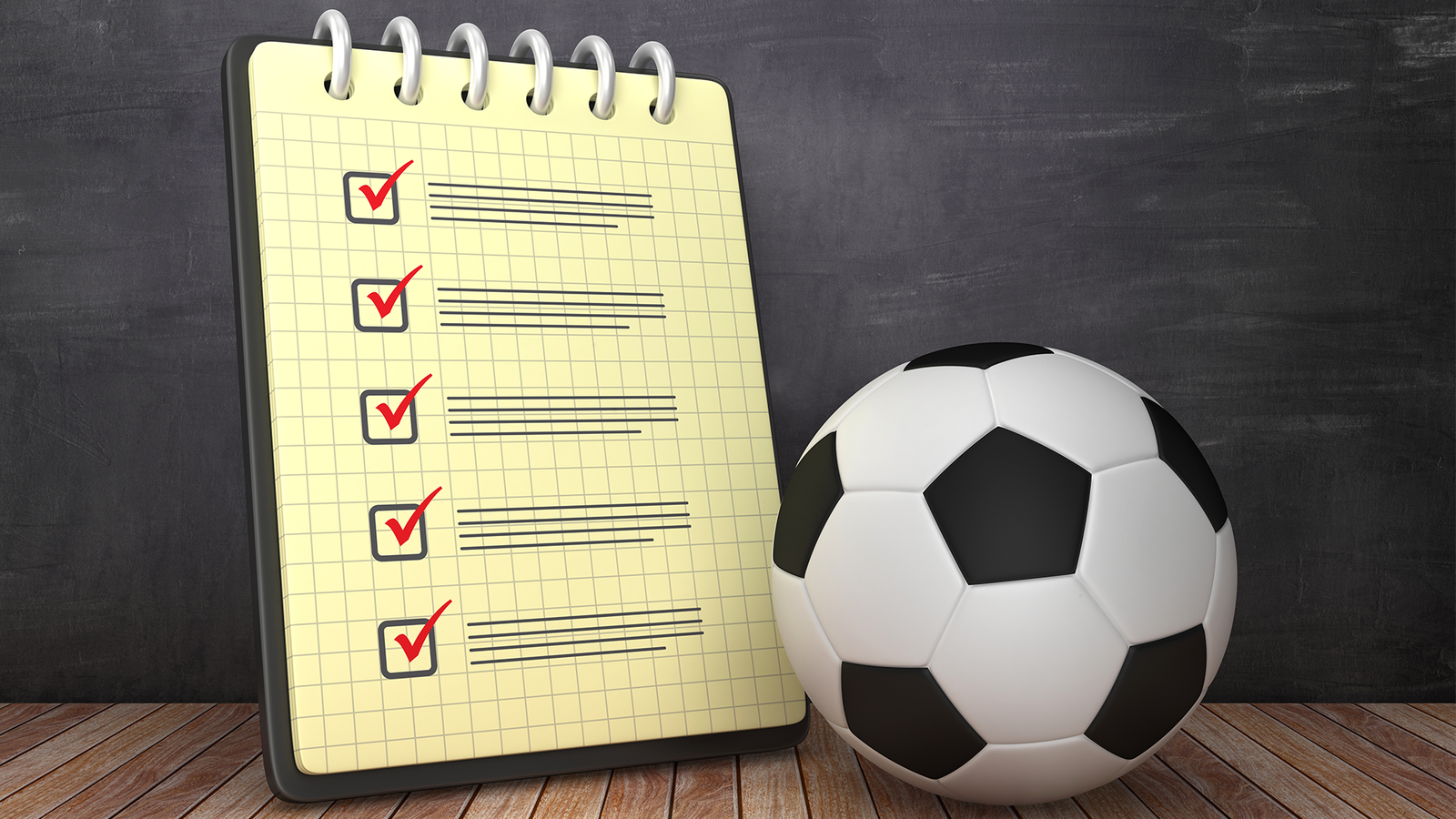 Fußball Checkliste