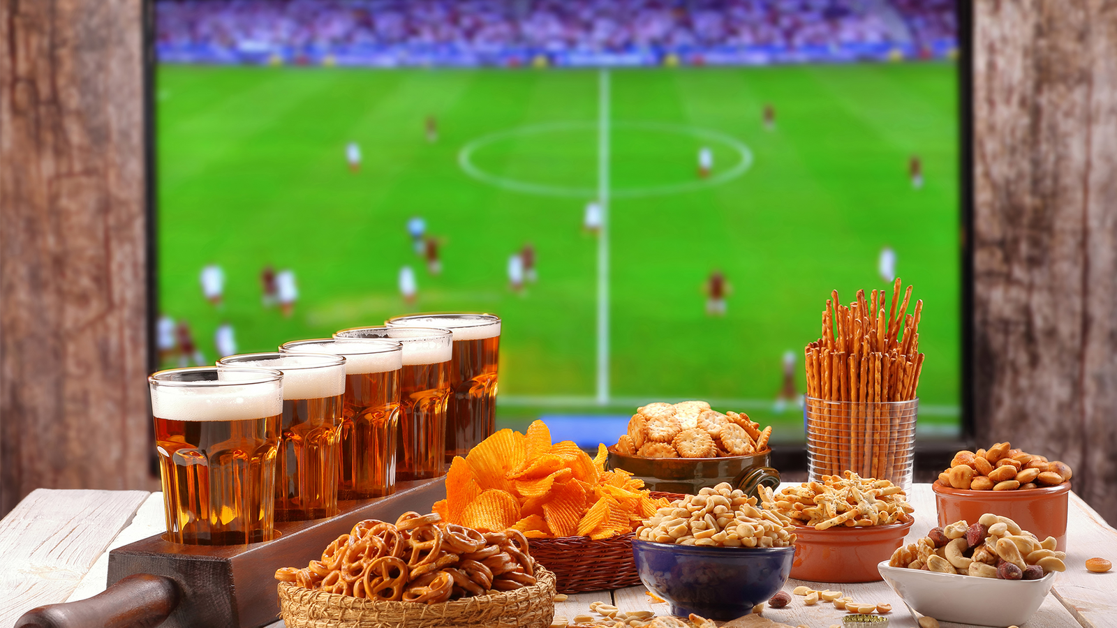 Fußball Essen und Trinken