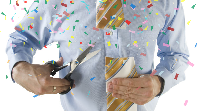 krawatte weiberfastnacht