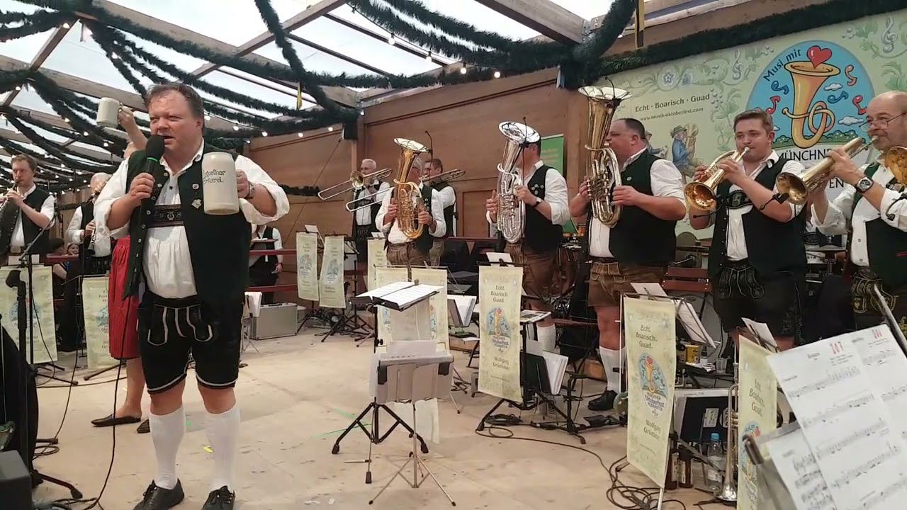 Münchner Oktoberfest Musikanten  21.09.2023 "Ein Prosit der Gemütlichkeit" Oide Wiesn München