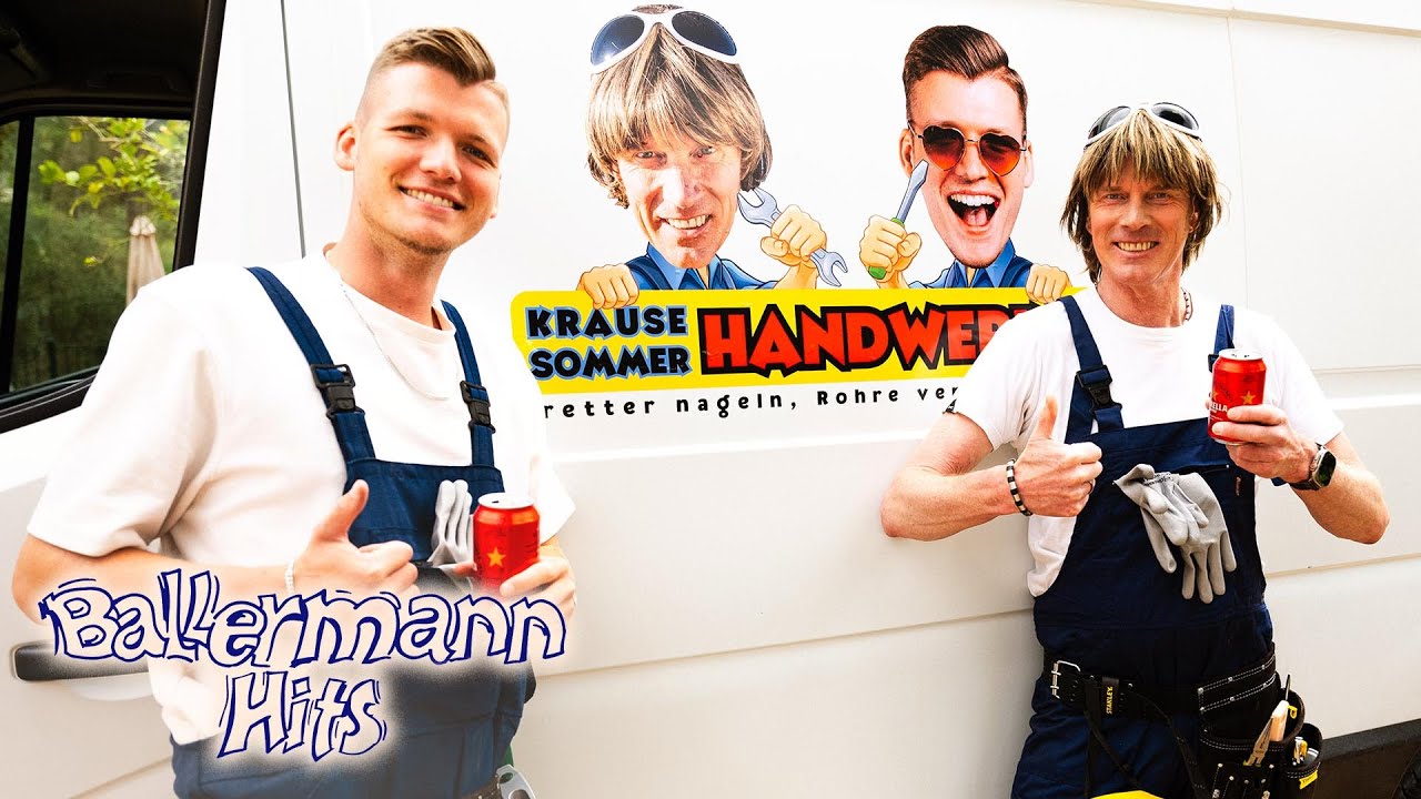 Mickie Krause, Julian Sommer - Handwerker (Offizielles Musikvideo)